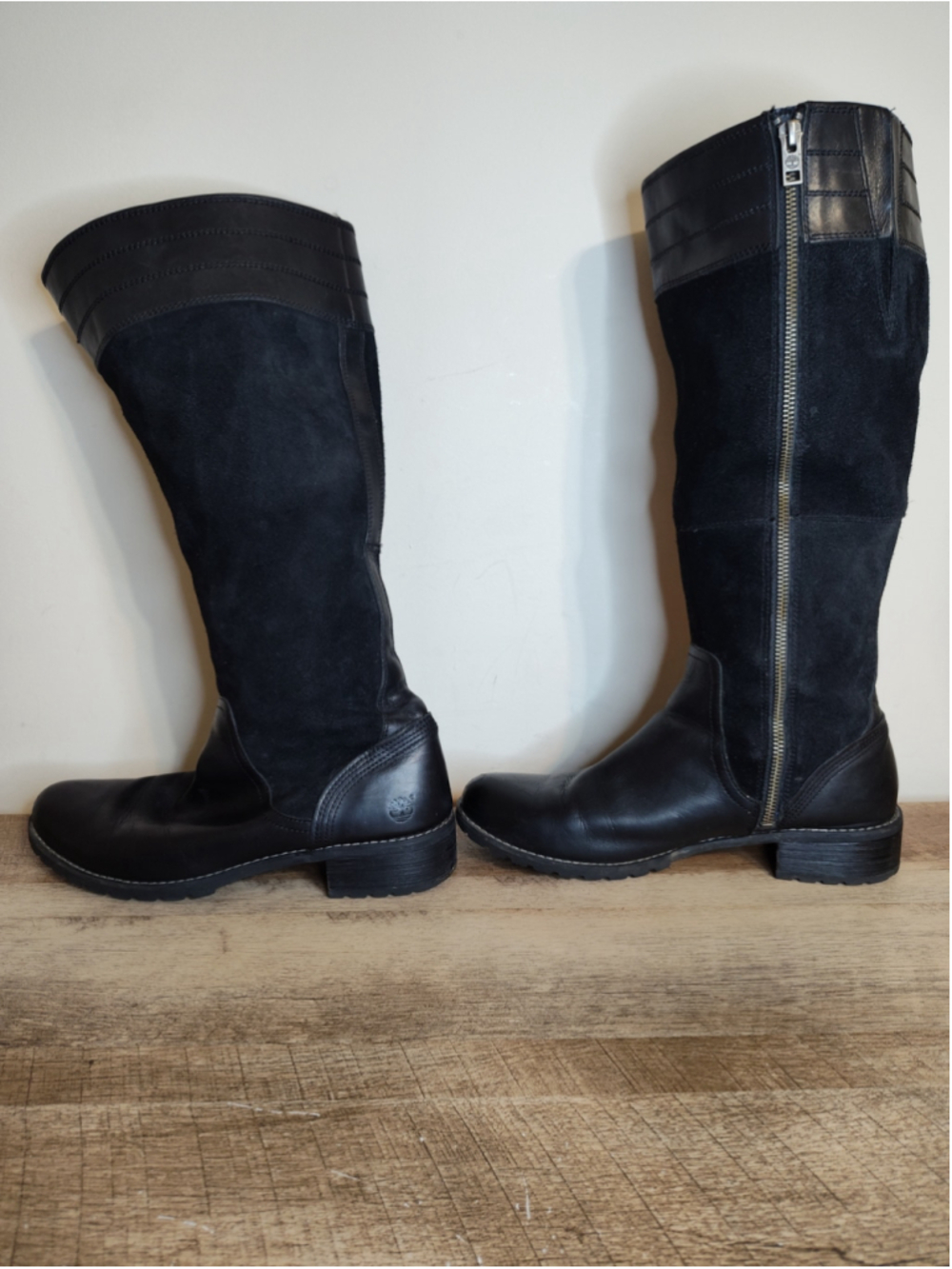 Women's Timberland Black Knee-High Boots Size 10 M